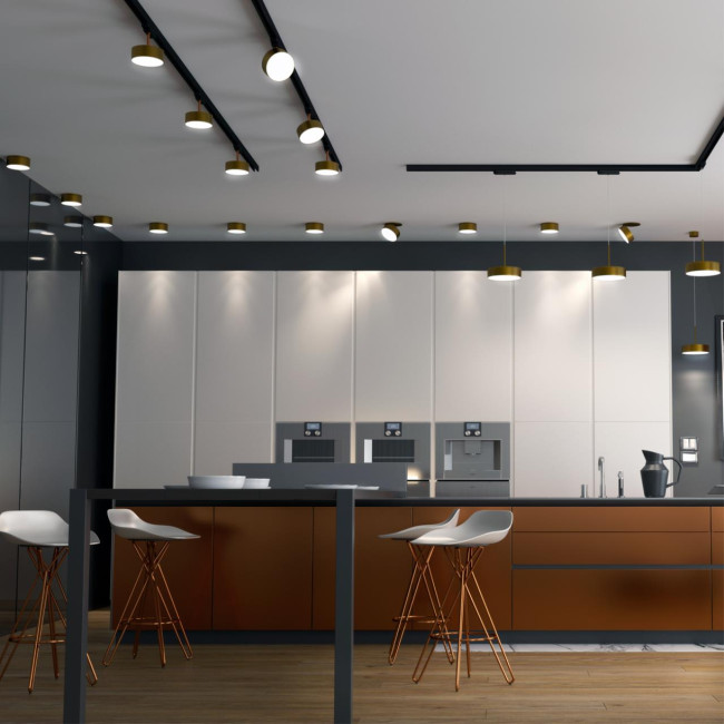 Трековый трехфазный светильник Novotech Prometa 358760 Трековый трехфазный светильник Novotech Prometa 358760