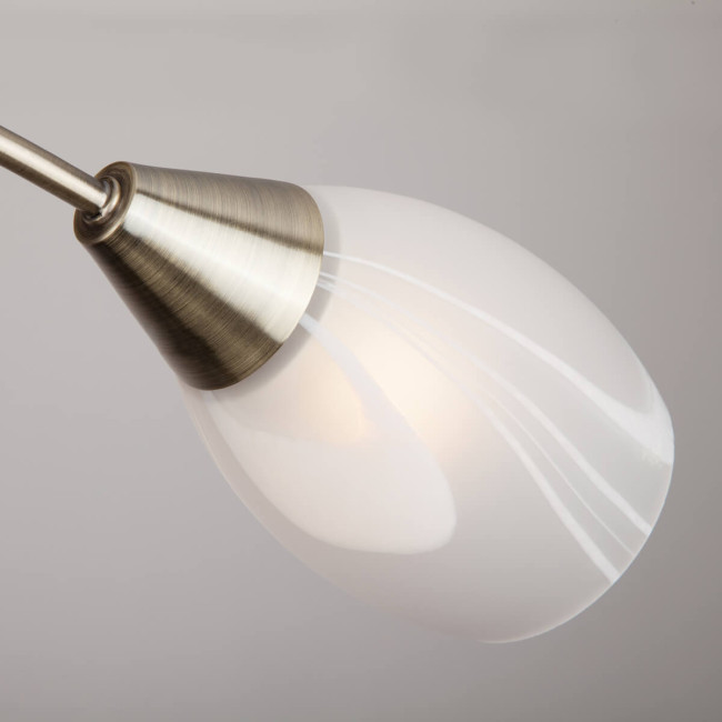 Потолочная люстра Eurosvet Вирджиния 30100/3 античная бронза Потолочная люстра Eurosvet Вирджиния 30100/3 античная бронза