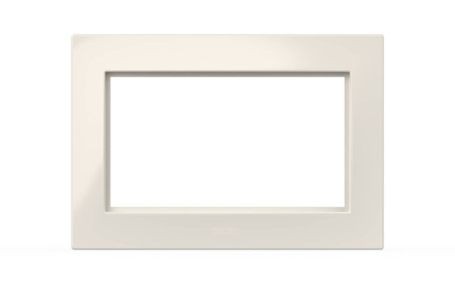 Рамка для двухместной розетки с заземлением ELBI Vega 510-010200-907 Рамка для двухместной розетки с заземлением ELBI Vega 510-010200-907