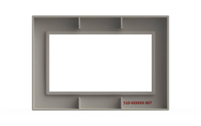 Рамка для двухместной розетки с заземлением ELBI Vega 510-010200-907 Рамка для двухместной розетки с заземлением ELBI Vega 510-010200-907