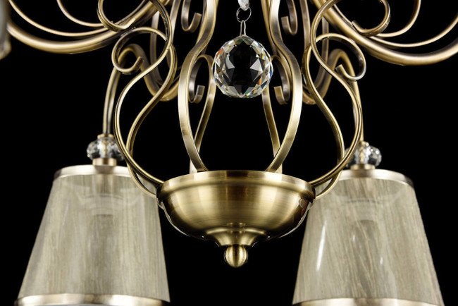 Подвесная люстра Freya Driana FR2405-PL-08-BZ Подвесная люстра Freya Driana FR2405-PL-08-BZ