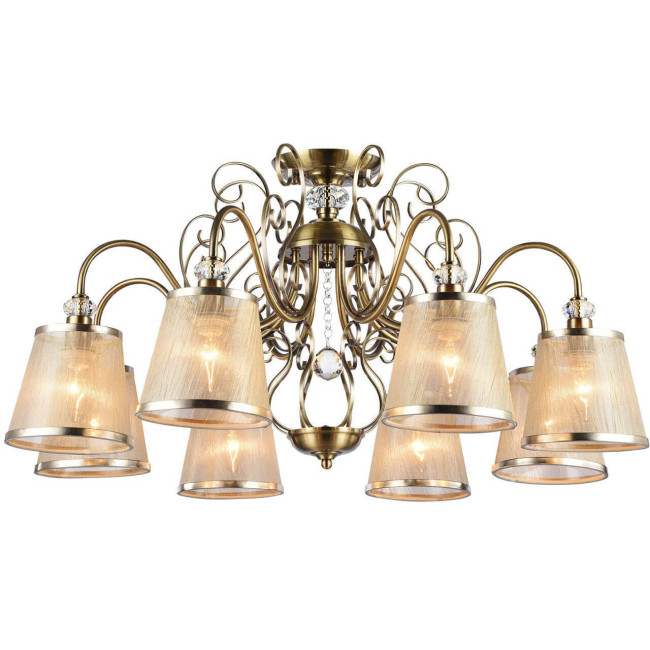 Подвесная люстра Freya Driana FR2405-PL-08-BZ Подвесная люстра Freya Driana FR2405-PL-08-BZ