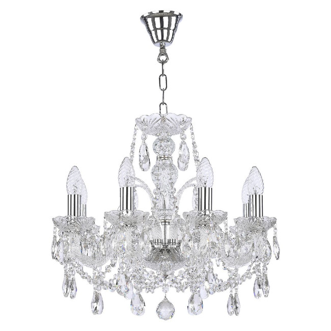 Подвесная люстра Bohemia Ivele Crystal 105/8/165 Ni Подвесная люстра Bohemia Ivele Crystal 105/8/165 Ni