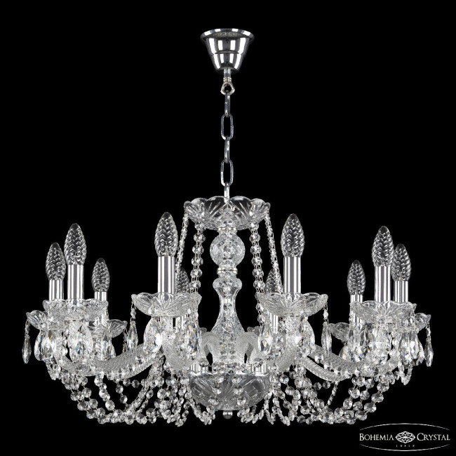 Подвесная люстра Bohemia Ivele Crystal 119/10/240 Ni Подвесная люстра Bohemia Ivele Crystal 119/10/240 Ni