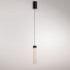 Подвесной светильник MD24030028-1A matt black/clear Подвесной светильник MD24030028-1A matt black/clear