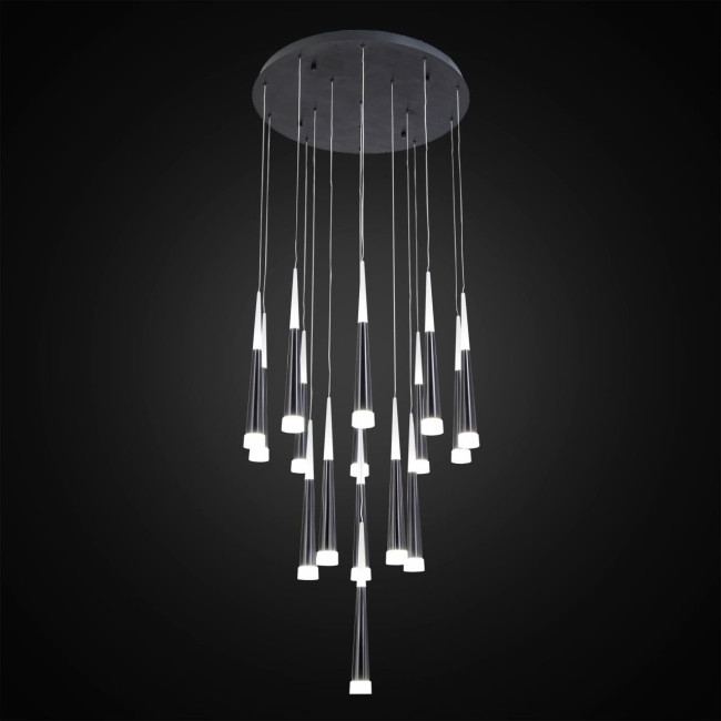 Подвесная светодиодная люстра Citilux Вегас CL227161 Подвесная светодиодная люстра Citilux Вегас CL227161