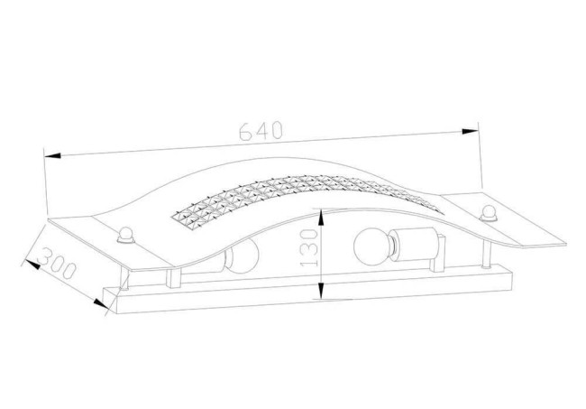 Настенный светильник Lucia Tucci Pelle Bianca W2010.2 Настенный светильник Lucia Tucci Pelle Bianca W2010.2