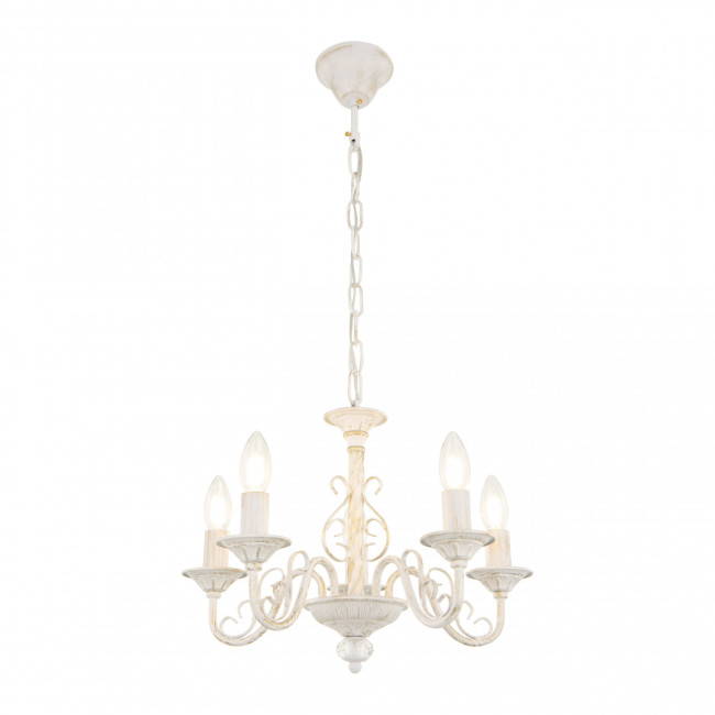 Подвесная люстра Arte Milano 342620/5 WT+G Подвесная люстра Arte Milano 342620/5 WT+G