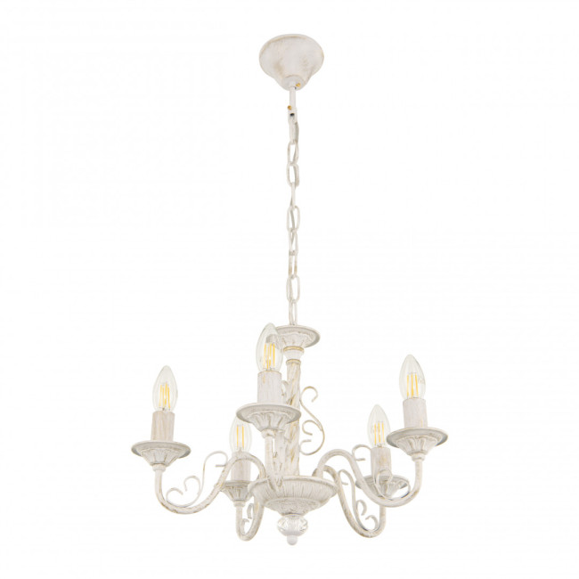 Подвесная люстра Arte Milano 342620/5 WT+G Подвесная люстра Arte Milano 342620/5 WT+G