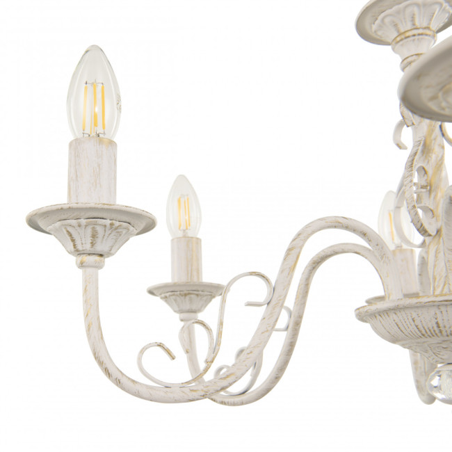 Подвесная люстра Arte Milano 342620/5 WT+G Подвесная люстра Arte Milano 342620/5 WT+G