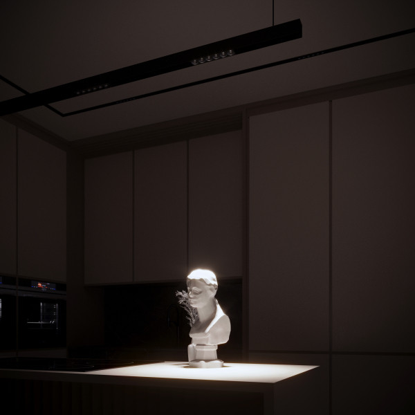 Трековый светильник Arlight Mag-Dark-45-L200-6W Warm3000 034996