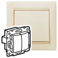 Переключатель двухклавишный Legrand Valena Classic 695604 Переключатель двухклавишный Legrand Valena Classic 695604
