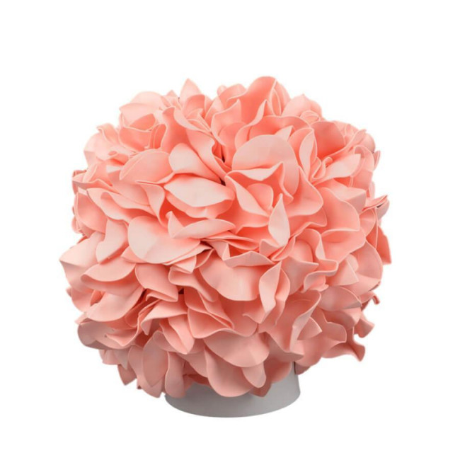 Настольная лампа (UL-00007228) Uniel ULW-R07 T/3000K/150C/A Гортензия Белый/Лосось