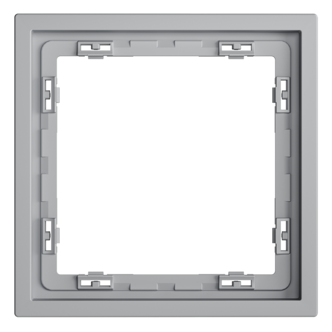 Рамка пластиковая Voltum S70 на 1 пост, (серый) VLS100116 Рамка пластиковая Voltum S70 на 1 пост, (серый) VLS100116