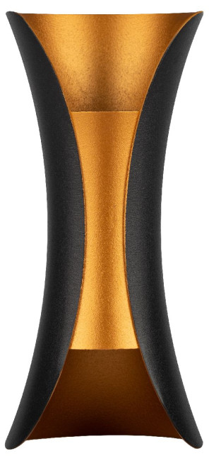 Архитектурный светильник Эра WL42 BK+GD Б0054420