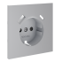 Накладка для розетки с заземлением и защитными шторками, с USB A+C Voltum S70 (серый) VLS001016 Накладка для розетки с заземлением и защитными шторками, с USB A+C Voltum S70 (серый) VLS001016