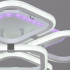 Потолочная люстра Reluce 06321-3.3-05 WH+CR (RGB) Потолочная люстра Reluce 06321-3.3-05 WH+CR (RGB)