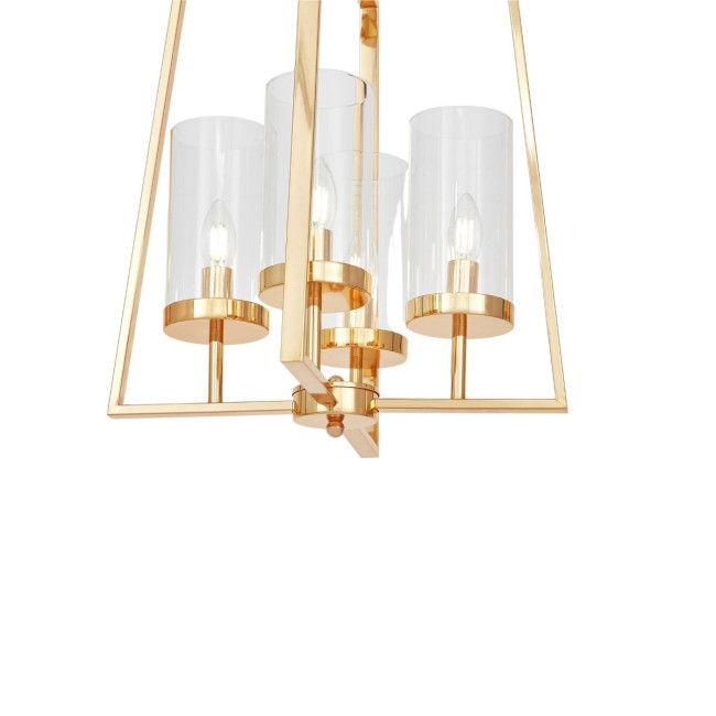 Подвесная люстра Lumina Deco LDP 1247-4 F.GD Подвесная люстра Lumina Deco LDP 1247-4 F.GD