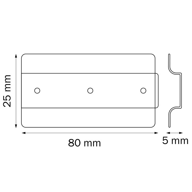 Планка соединительная к треку Lightstar Barra 505180