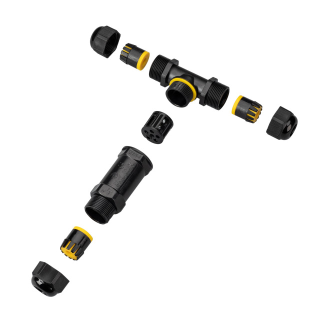 Коннектор Arlight NEO-GERM-5pin-T-WTW (4-8mm) 030760 Коннектор Arlight NEO-GERM-5pin-T-WTW (4-8mm) 030760