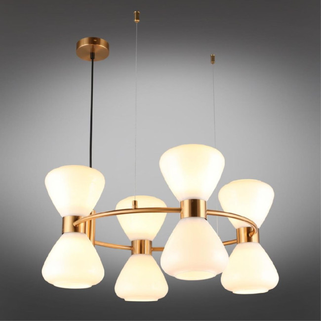 Подвесная люстра Omnilux Trevasco OML-59603-08 Подвесная люстра Omnilux Trevasco OML-59603-08