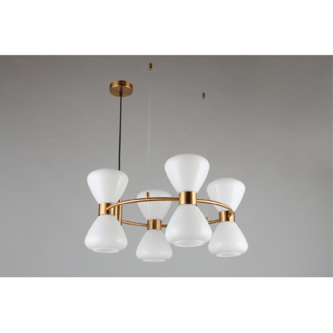 Подвесная люстра Omnilux Trevasco OML-59603-08 Подвесная люстра Omnilux Trevasco OML-59603-08