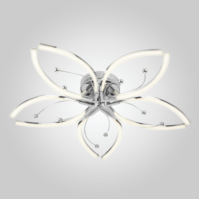 Потолочная люстра Eurosvet Fiona 90056/5 хром Потолочная люстра Eurosvet Fiona 90056/5 хром