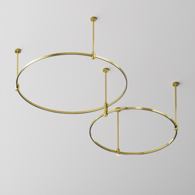 Шинопровод магнитный круглый Maytoni Flarity TRX154-R-D800-BS