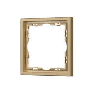 Рамка пластиковая Arlight FRM-NOBE-SFPL-1-GD 054213