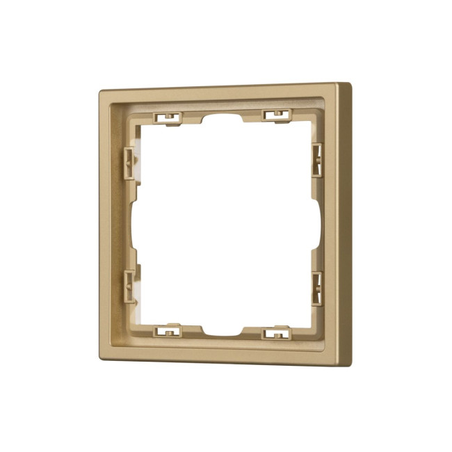 Рамка пластиковая Arlight FRM-NOBE-SFPL-1-GD 054213 Рамка пластиковая Arlight FRM-NOBE-SFPL-1-GD 054213