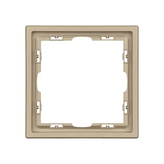 Рамка пластиковая Arlight FRM-NOBE-SFPL-1-GD 054213 Рамка пластиковая Arlight FRM-NOBE-SFPL-1-GD 054213