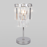 Настольная лампа Eurosvet Elegante 01136/1 хром/прозрачный хрусталь Strotskis a060647 Настольная лампа Eurosvet Elegante 01136/1 хром/прозрачный хрусталь Strotskis a060647