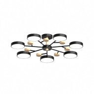Люстра на штанге LED4U L3205-800 BK