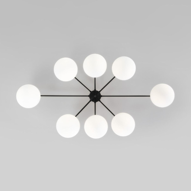 Потолочная люстра Eurosvet Opaline 70220/8 черный a065767