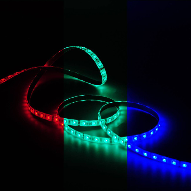 Светодиодная влагозащищенная лента Gauss 7,2W/m 30LED/m 5050SMD RGB 5M 311000407