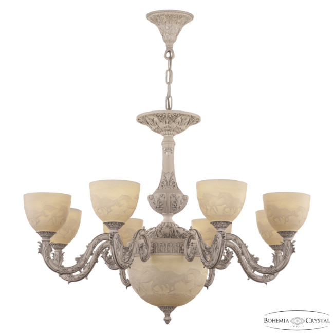 Подвесная люстра Bohemia Ivele Crystal AL79101P/8/250 WMN P1 U Horse