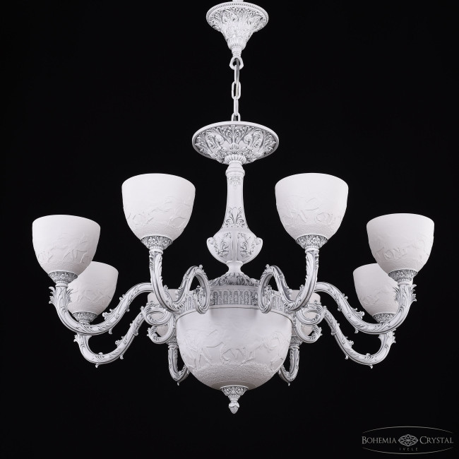 Подвесная люстра Bohemia Ivele Crystal AL79101P/8/250 WMN P1 U Horse