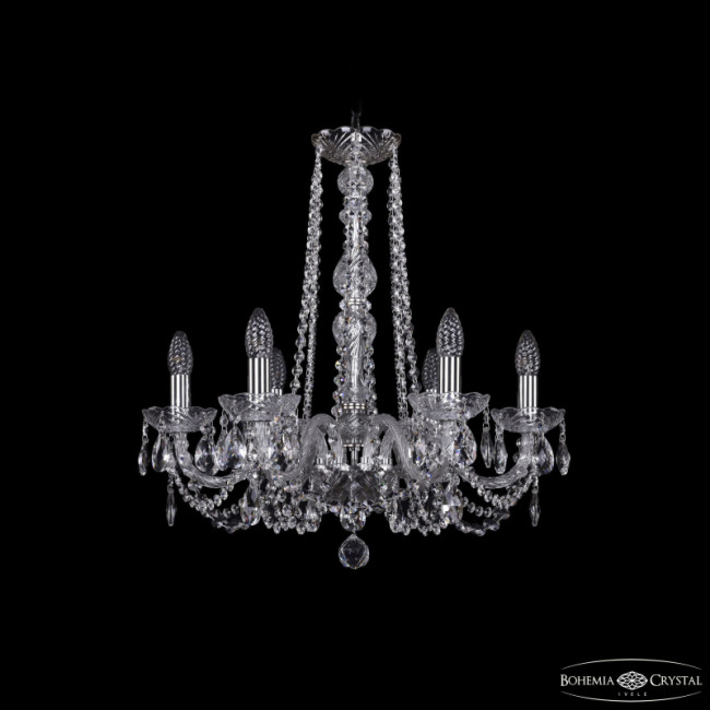 Подвесная люстра Bohemia Ivele Crystal 1402/6/195/h-58 Ni