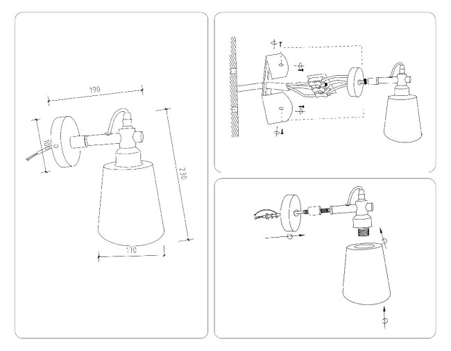 Бра Ambrella Light Loft TR82213