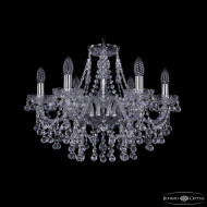 Подвесная люстра Bohemia Ivele Crystal 1409/6/195 Ni Подвесная люстра Bohemia Ivele Crystal 1409/6/195 Ni