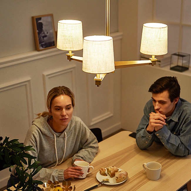 Люстра на штанге ImperiumLoft Stavra Jorgenson Beige/Light Wood 203577-26 Люстра на штанге ImperiumLoft Stavra Jorgenson Beige/Light Wood 203577-26