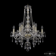 Подвесная люстра Bohemia Ivele Crystal 1415/6+3/200/h-77 G