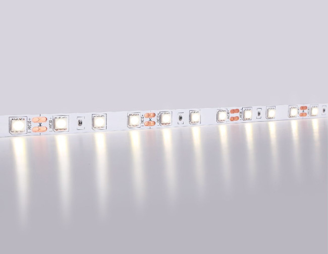 Светодиодная лента Ambrella Light Illumination 24В 5050 14,4Вт/м 3000K 5м IP20 GS4002 Светодиодная лента Ambrella Light Illumination 24В 5050 14,4Вт/м 3000K 5м IP20 GS4002