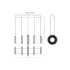 Подвесная люстра iLedex Crystal ice 4460-5 72W TGD Подвесная люстра iLedex Crystal ice 4460-5 72W TGD