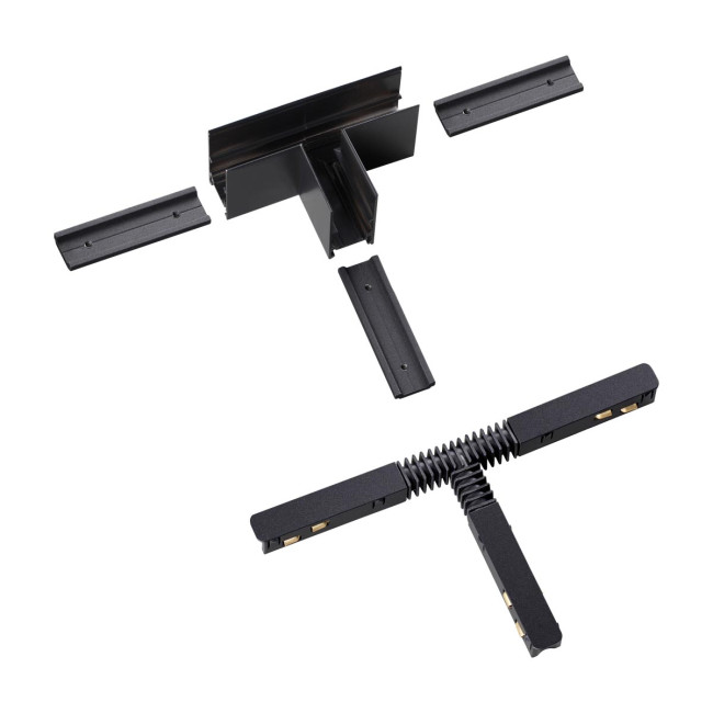 Соединитель с токопроводом для шинопровода Т-образный Novotech Flum 135126 Соединитель с токопроводом для шинопровода Т-образный Novotech Flum 135126