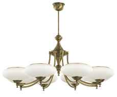 Люстра на штанге Kutek San Marino Shade SAN-ZW-8(P)CR Люстра на штанге Kutek San Marino Shade SAN-ZW-8(P)CR