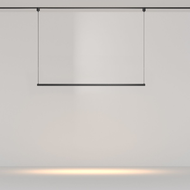 Трековый подвесной магнитный светильник Maytoni Basis TR170-1-52W3K-B Трековый подвесной магнитный светильник Maytoni Basis TR170-1-52W3K-B