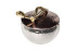 Емкость с крышкой Бутоны Garda Decor 69-1019064 Емкость с крышкой Бутоны Garda Decor 69-1019064