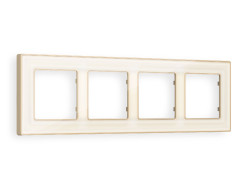 Рамка четырехместная Ambrella Volt Arctic AF580344