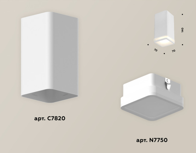 Потолочный светильник Ambrella Light Techno Spot XS7820020 (C7820, N7750) Потолочный светильник Ambrella Light Techno Spot XS7820020 (C7820, N7750)